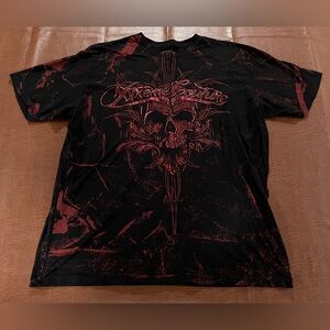 AOP Xtreme Couture Y2K Affliction Style Shirt - Tagged 5XL (Fit 3XL)